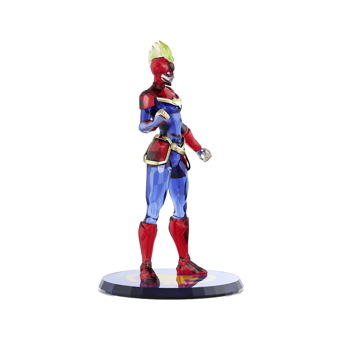 Swarovski Marvel Captain Marvel Figure